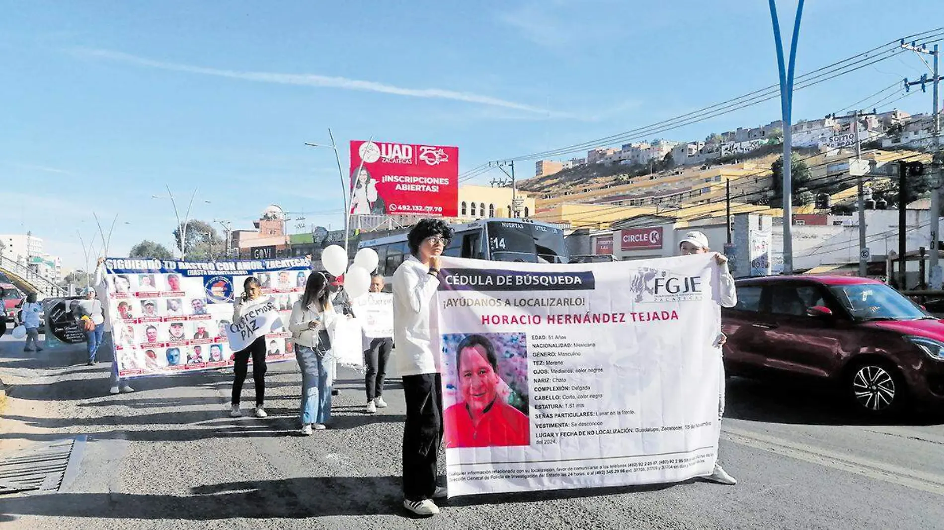 Marcha por los desaparecidos